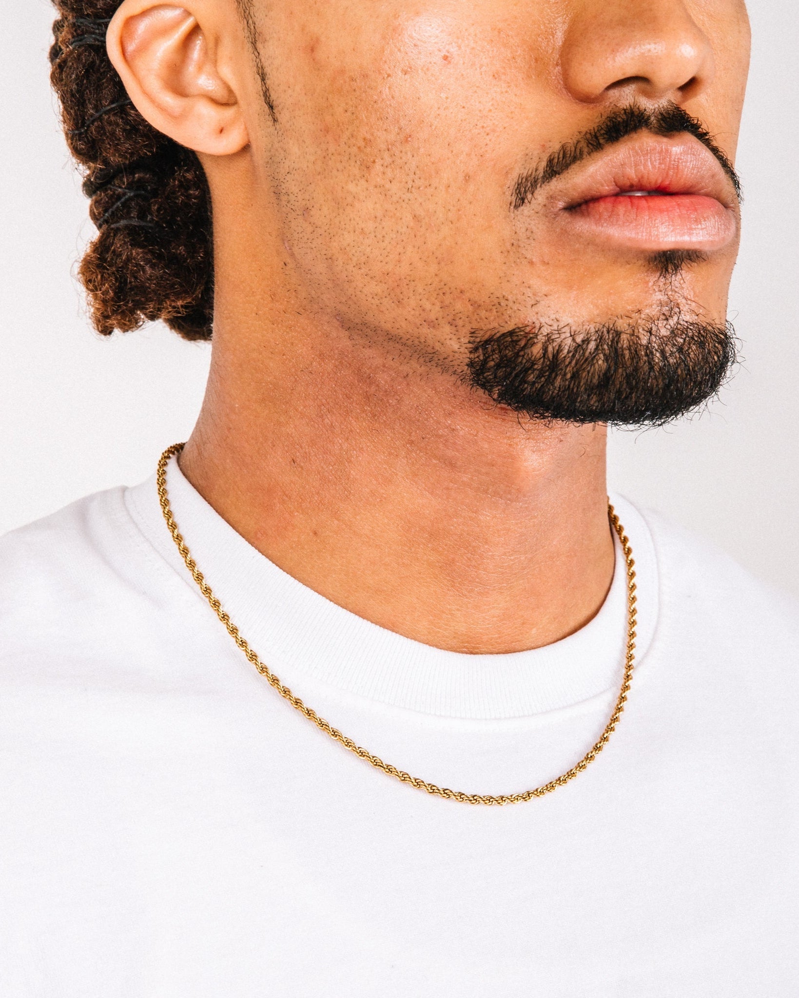 Colar Treccia - Dourado
