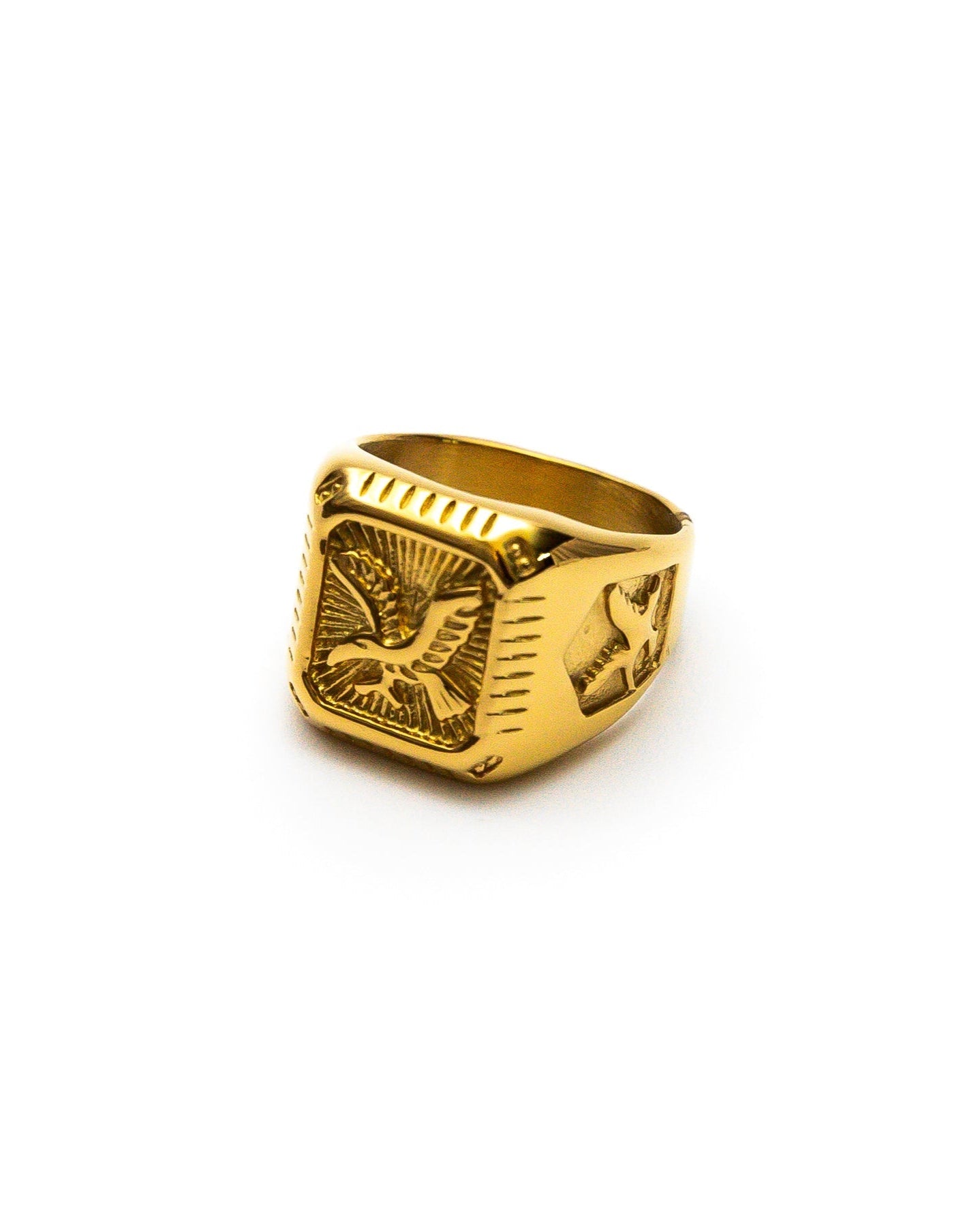 Anel Aquila - Dourado