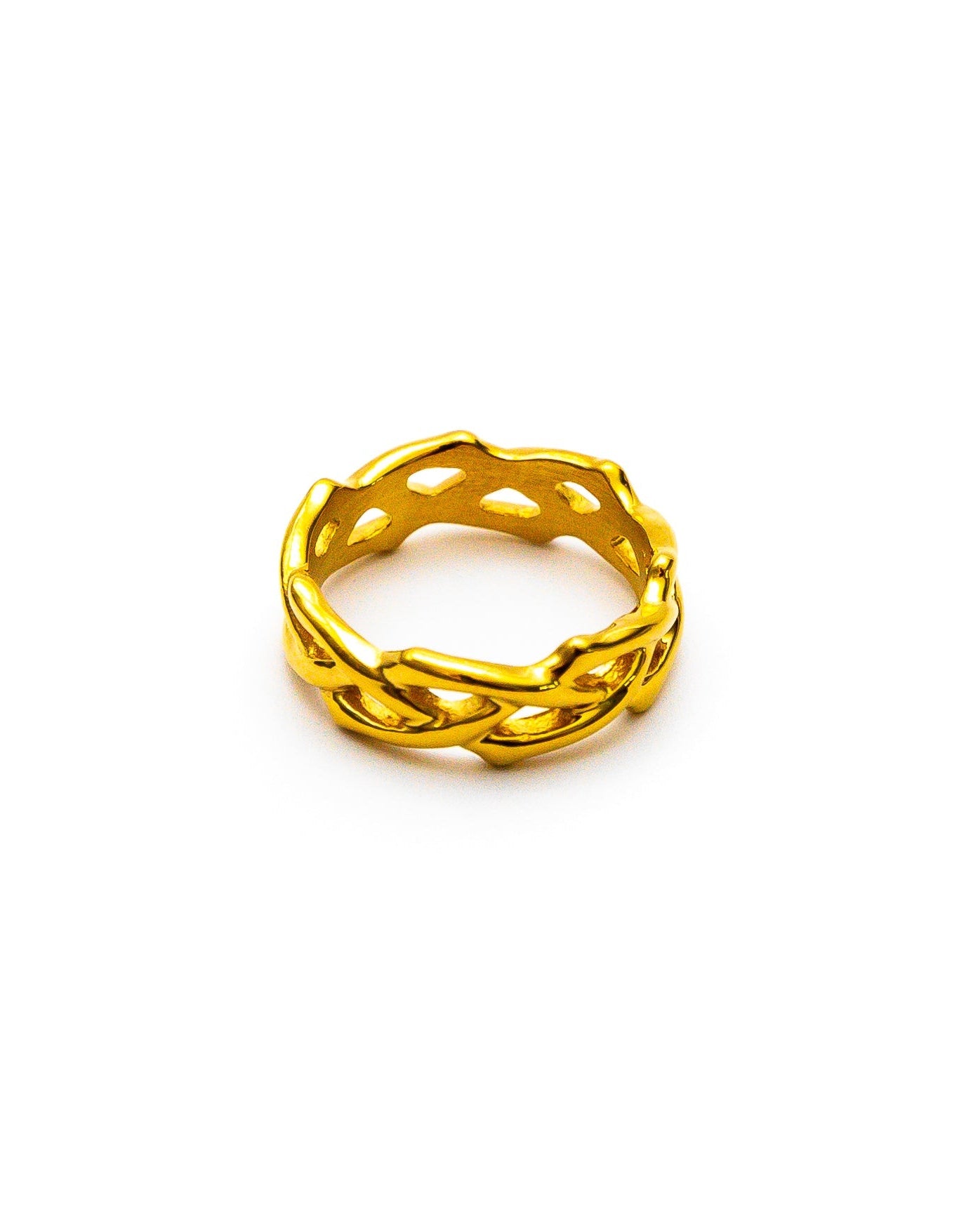 Anel Nodo - Dourado